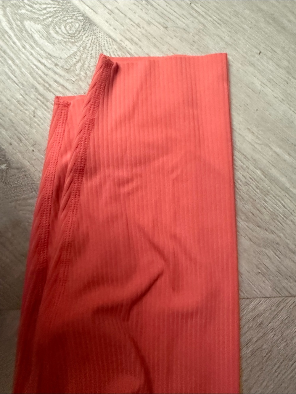 Nike Coral Ribbed Leggings